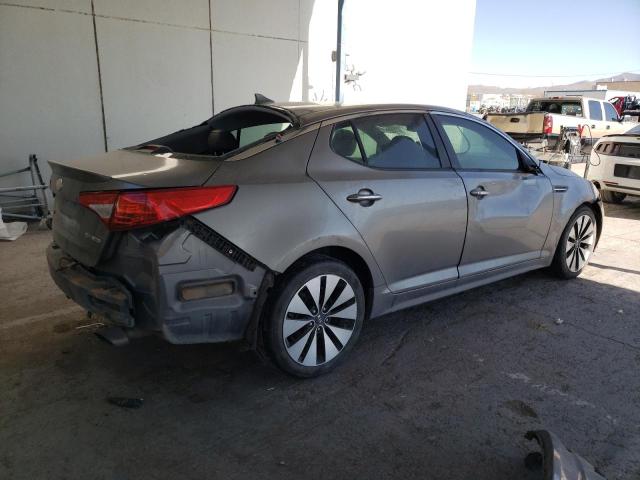 5XXGR4A67DG142395 - 2013 KIA OPTIMA SX GRAY photo 3