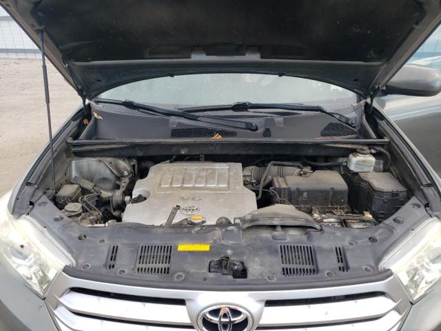 5TDZK3EH4CS082477 - 2012 TOYOTA HIGHLANDER BASE Сұр фото 12