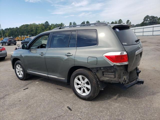 5TDZK3EH4CS082477 - 2012 TOYOTA HIGHLANDER BASE Сұр фото 2