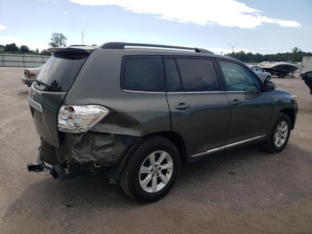 5TDZK3EH4CS082477 - 2012 TOYOTA HIGHLANDER BASE Сұр фото 3