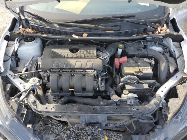 3N1AB7AP8JY289576 - 2018 NISSAN SENTRA S WHITE photo 11