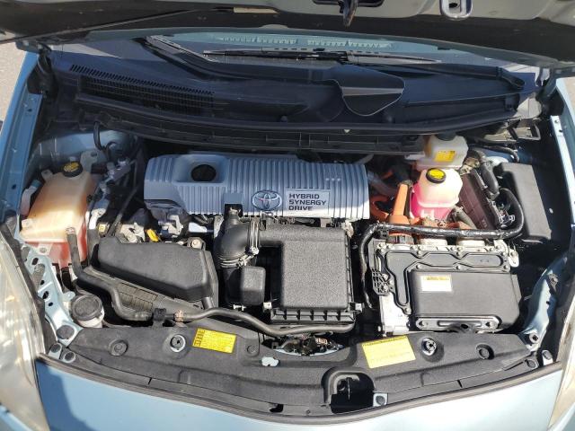 JTDKN3DUXD1632268 - 2013 TOYOTA PRIUS ლურჯი ფოტო 11