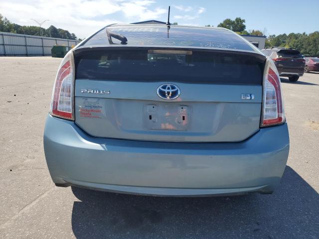 JTDKN3DUXD1632268 - 2013 TOYOTA PRIUS ლურჯი ფოტო 6