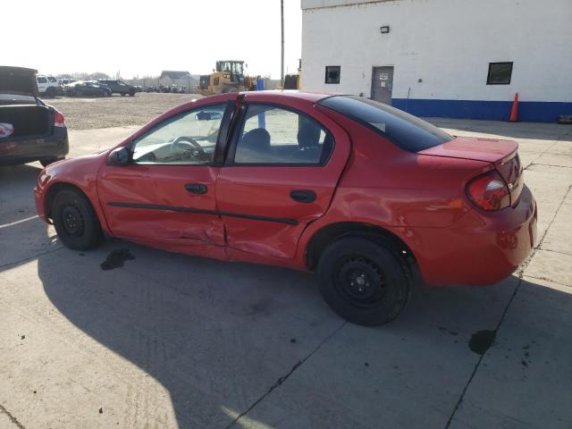 1B3ES26CX3D153741 - 2003 DODGE NEON SE RED photo 2