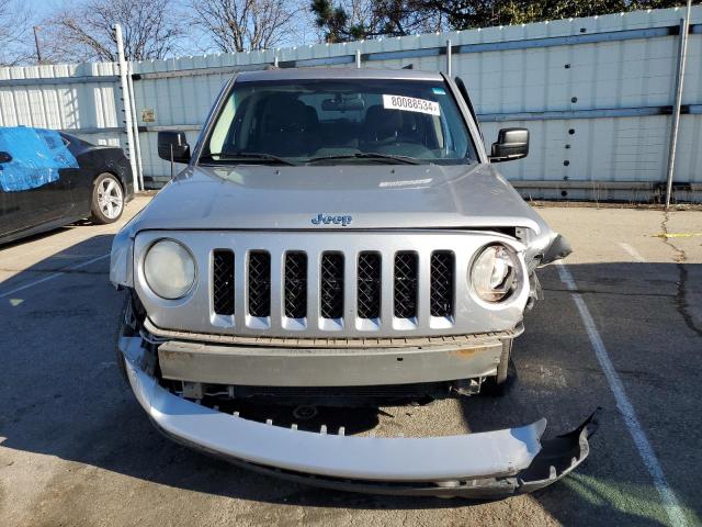 1C4NJPBA0ED774833 - 2014 JEEP PATRIOT SPORT SILVER photo 5