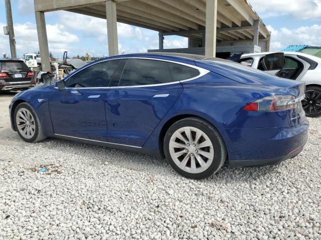 5YJSA1E14GF134616 - 2016 TESLA MODEL S BLUE photo 2