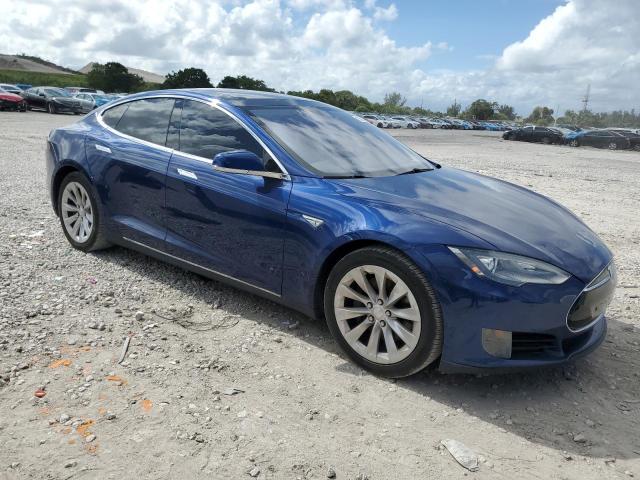 5YJSA1E14GF134616 - 2016 TESLA MODEL S BLUE photo 4