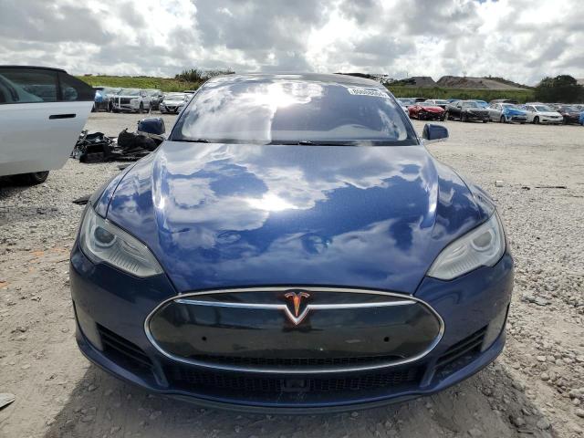 5YJSA1E14GF134616 - 2016 TESLA MODEL S BLUE photo 5