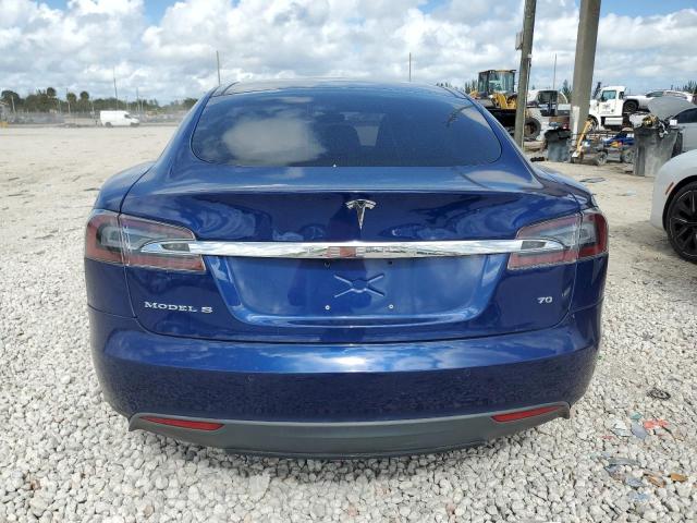 5YJSA1E14GF134616 - 2016 TESLA MODEL S BLUE photo 6