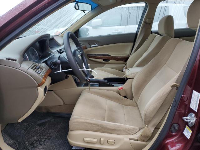 1HGCP2E74AA091359 - 2010 HONDA ACCORD EX BURGUNDY photo 7