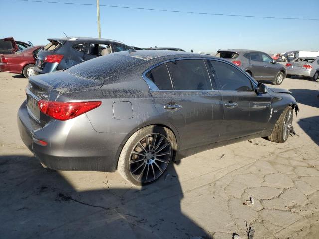 JN1CV7AP5HM640859 - 2017 INFINITI Q50 BASE GRAY photo 3