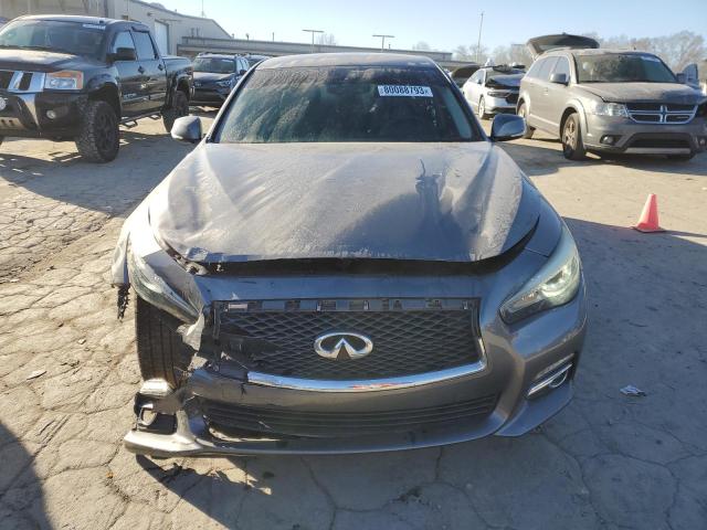 JN1CV7AP5HM640859 - 2017 INFINITI Q50 BASE GRAY photo 5