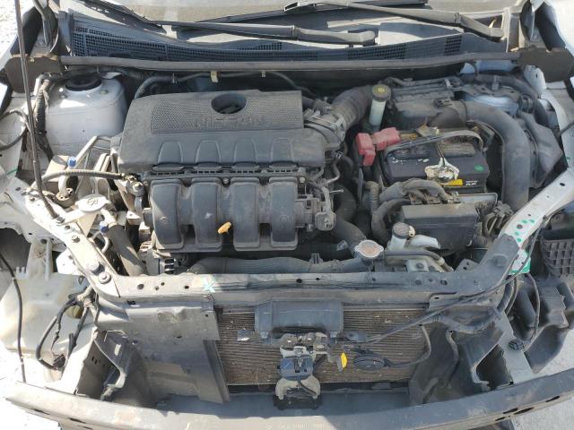 3N1AB7AP0KY215439 - 2019 NISSAN SENTRA S WHITE photo 11