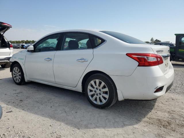 3N1AB7AP0KY215439 - 2019 NISSAN SENTRA S WHITE photo 2