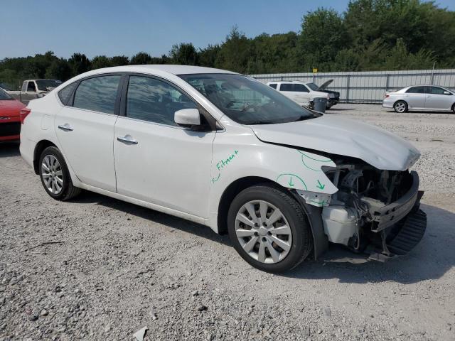 3N1AB7AP0KY215439 - 2019 NISSAN SENTRA S WHITE photo 4