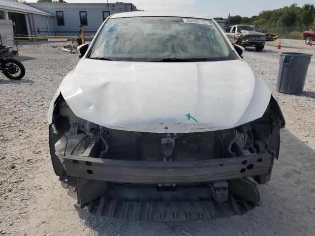 3N1AB7AP0KY215439 - 2019 NISSAN SENTRA S WHITE photo 5