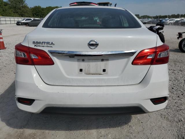 3N1AB7AP0KY215439 - 2019 NISSAN SENTRA S WHITE photo 6