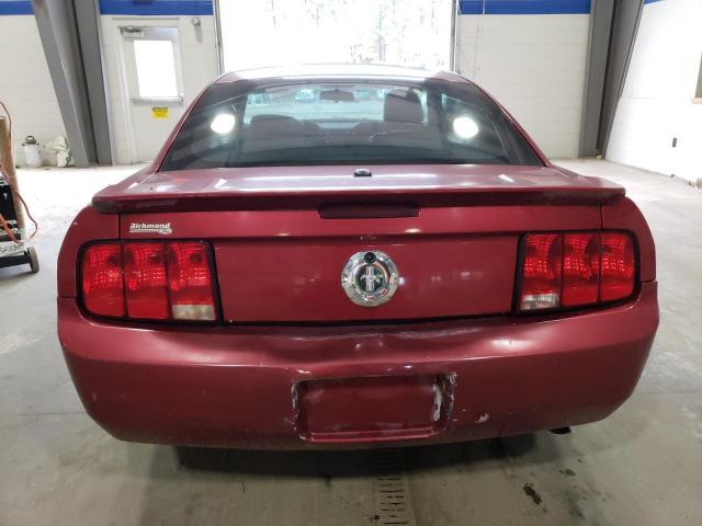 1ZVFT80N475326096 - 2007 FORD MUSTANG RED photo 6