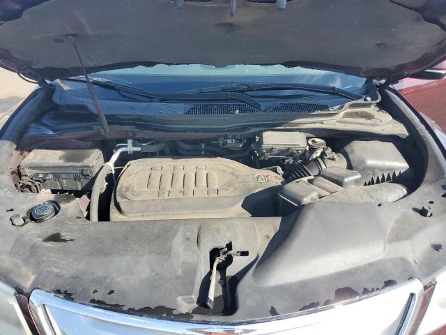 5FRYD4H26FB015549 - 2015 ACURA MDX MAROON photo 12