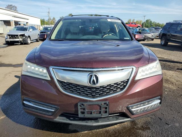 5FRYD4H26FB015549 - 2015 ACURA MDX MAROON photo 5