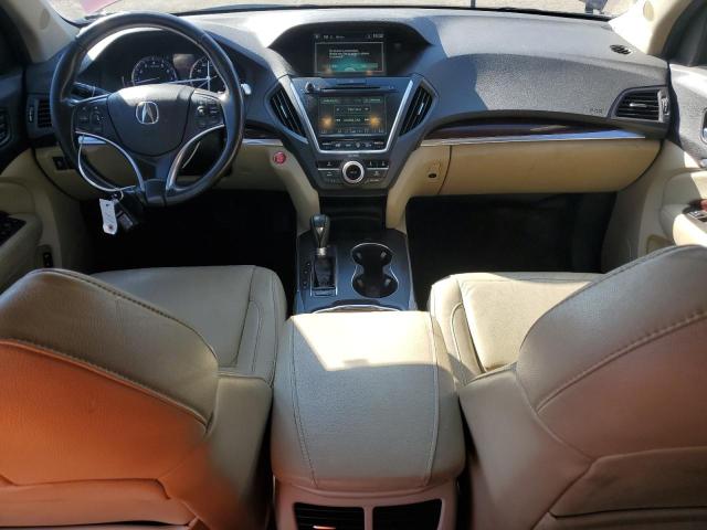 5FRYD4H26FB015549 - 2015 ACURA MDX MAROON photo 8