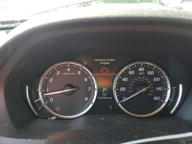 5FRYD4H26FB015549 - 2015 ACURA MDX MAROON photo 9