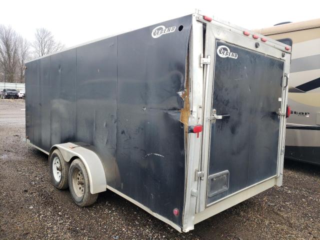 1L9E723T781317051 - 2008 LEND TRAILER BLACK photo 3