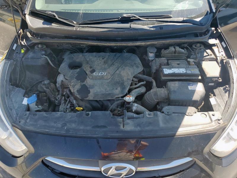 KMHCT4AE2HU281921 - 2017 HYUNDAI ACCENT SE 黑色 照片 11