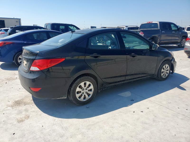 KMHCT4AE2HU281921 - 2017 HYUNDAI ACCENT SE 黑色 照片 3