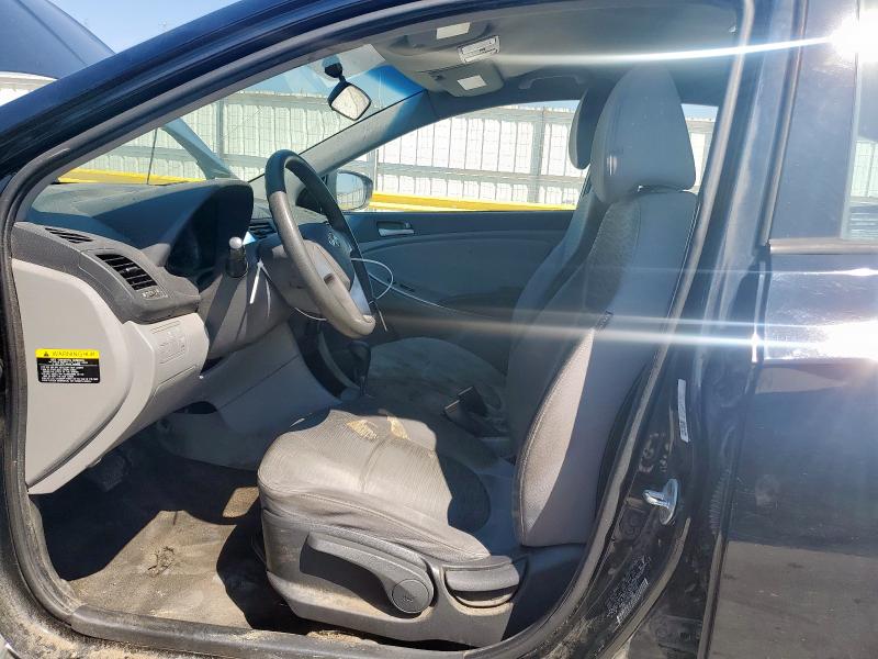 KMHCT4AE2HU281921 - 2017 HYUNDAI ACCENT SE 黑色 照片 7