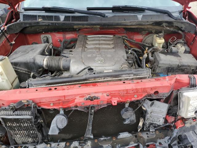 5TFEV54198X036554 - 2008 TOYOTA TUNDRA CREWMAX RED photo 11