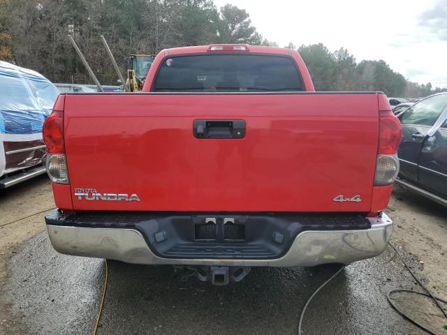 5TFEV54198X036554 - 2008 TOYOTA TUNDRA CREWMAX RED photo 6