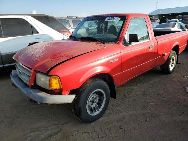 1FTYR10UX1PB59716 - 2001 FORD RANGER RED photo 1