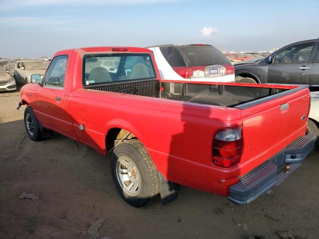 1FTYR10UX1PB59716 - 2001 FORD RANGER RED photo 2