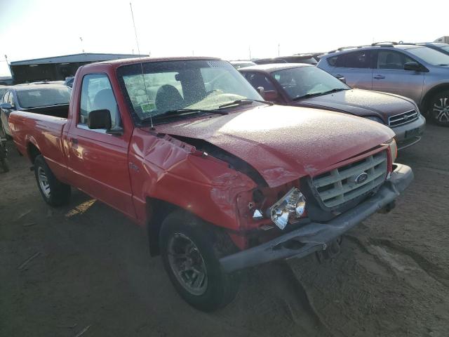 1FTYR10UX1PB59716 - 2001 FORD RANGER RED photo 4