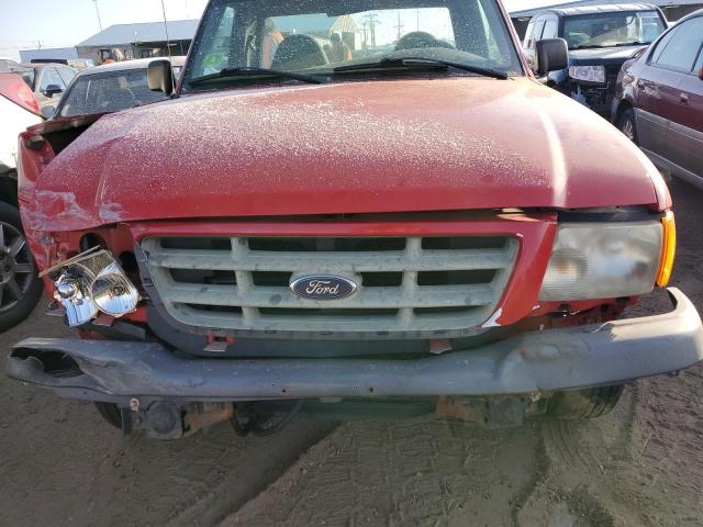 1FTYR10UX1PB59716 - 2001 FORD RANGER RED photo 5