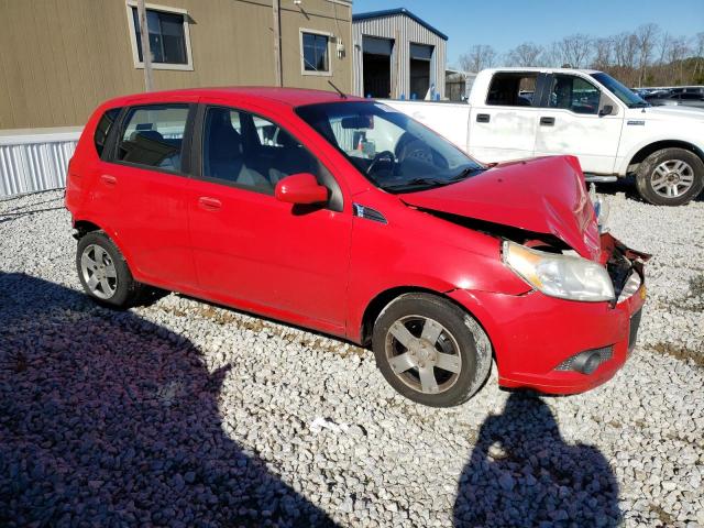 KL1TD6DE1BB132306 - 2011 CHEVROLET AVEO LS Qırmızı foto 4