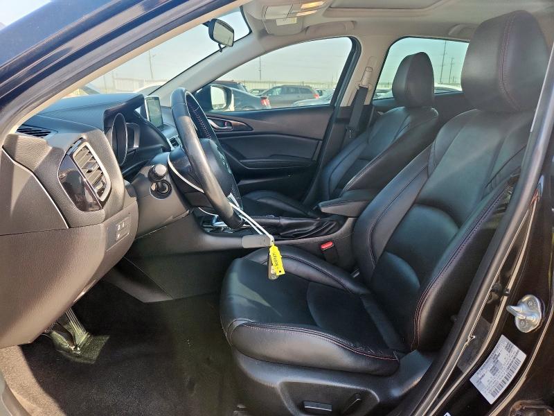 3MZBM1M73FM230970 - 2015 MAZDA 3 GRAND TOURING შავი ფოტო 7