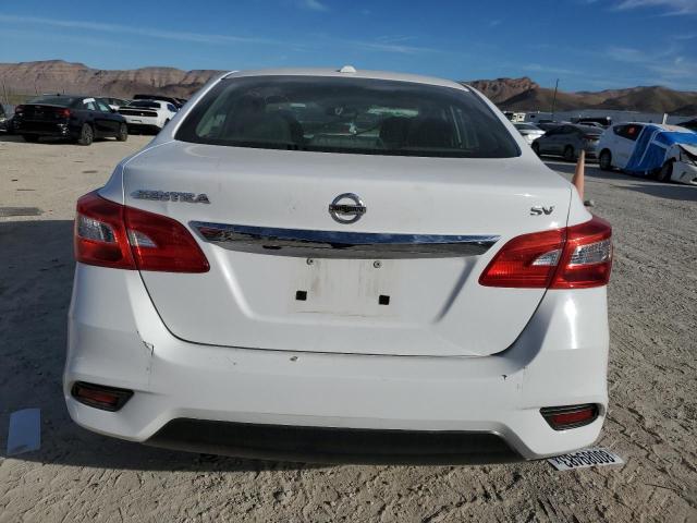 3N1AB7AP7KY355665 - 2019 NISSAN SENTRA S WHITE photo 6