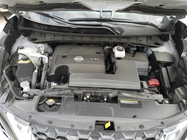 5N1AZ2CJ3MC139307 - 2021 NISSAN MURANO SL SILVER photo 12