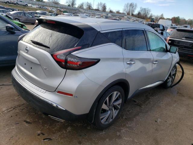 5N1AZ2CJ3MC139307 - 2021 NISSAN MURANO SL SILVER photo 3