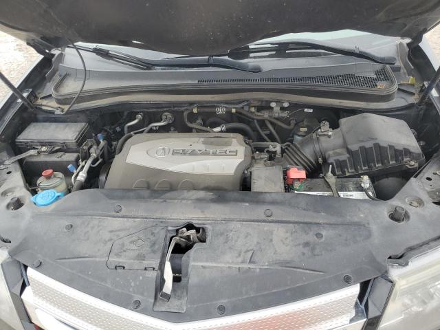 2HNYD28419H526523 - 2009 ACURA MDX TECHNOLOGY შავი ფოტო 12