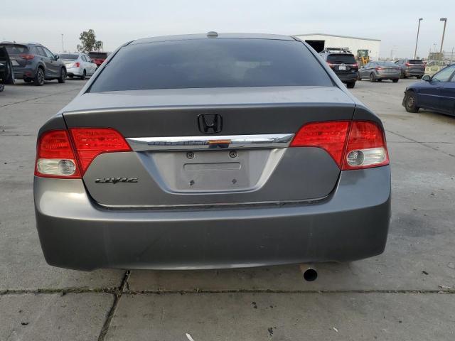 2HGFA16809H315773 - 2009 HONDA CIVIC EX GRAY photo 6