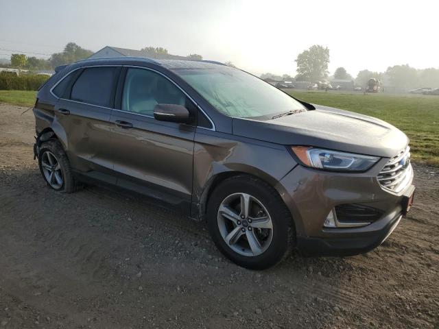 2FMPK3J90KBB09255 - 2019 FORD EDGE SEL بني صورة 4