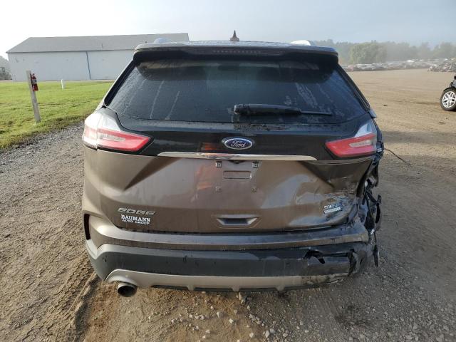 2FMPK3J90KBB09255 - 2019 FORD EDGE SEL بني صورة 6
