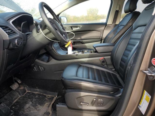 2FMPK3J90KBB09255 - 2019 FORD EDGE SEL بني صورة 7