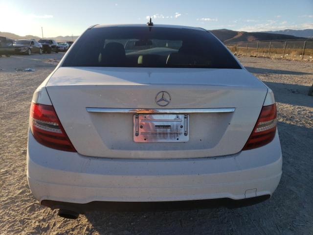 WDDGF4HB9CA610655 - 2012 MERCEDES-BENZ C 250 WHITE photo 6