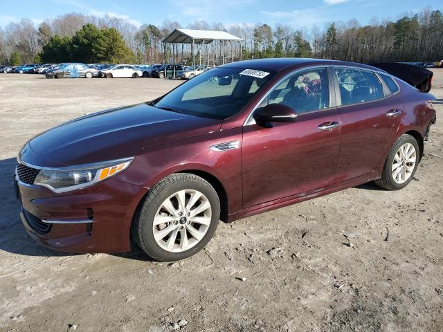 5XXGT4L38GG076657 - 2016 KIA OPTIMA LX BURGUNDY photo 1