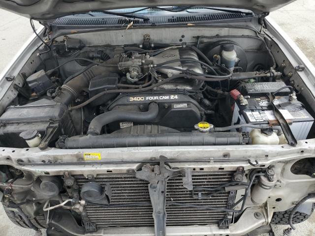 5TESN92N32Z078248 - 2002 TOYOTA TACOMA XTRACAB PRERUNNER Plata foto 11