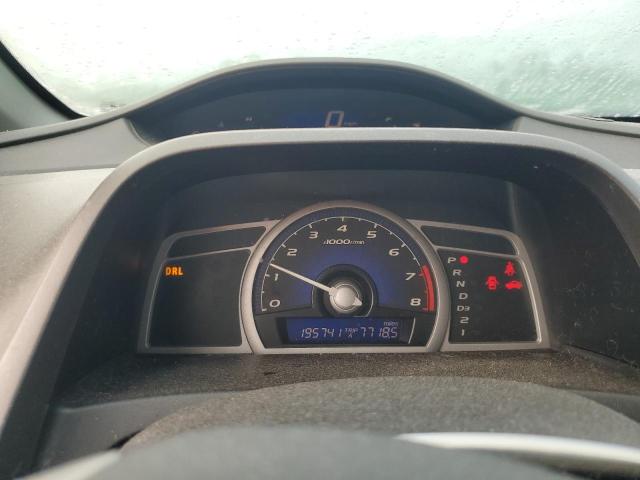 2HGFG1B61BH500004 - 2011 HONDA CIVIC LX SILVER photo 9